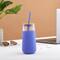 JoyJolt® 20oz. Glass Tumbler with Straws & Silicone Sleeve